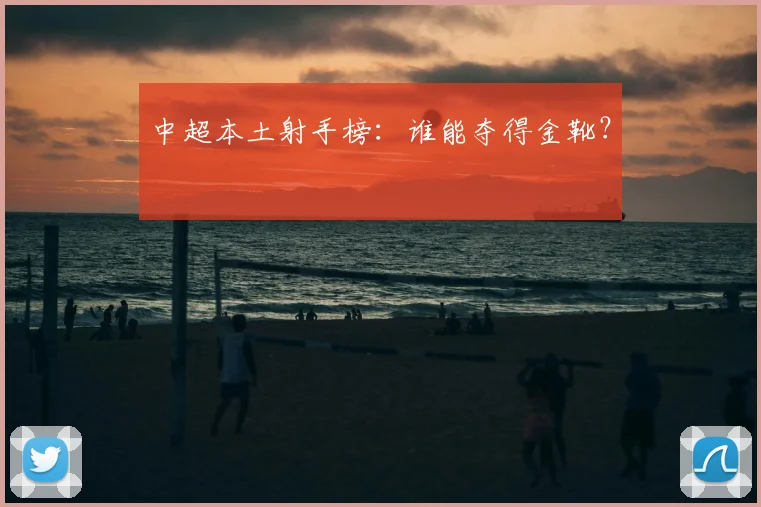 中超本土射手榜：谁能夺得金靴？